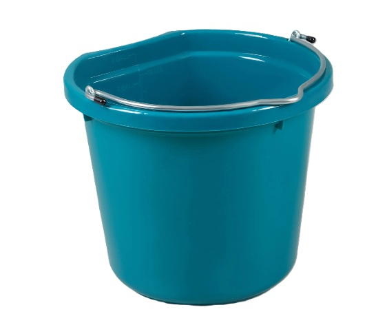 Premier Equine Horse Water Bucket Peacock