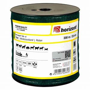 Horizont 20mm Farmer Tape 200m Green