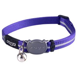 Rogz Alley Cat Collar Purple