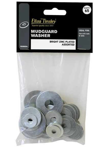 Eliza Tinsley Assorted Mudguard Washers 65 Pack