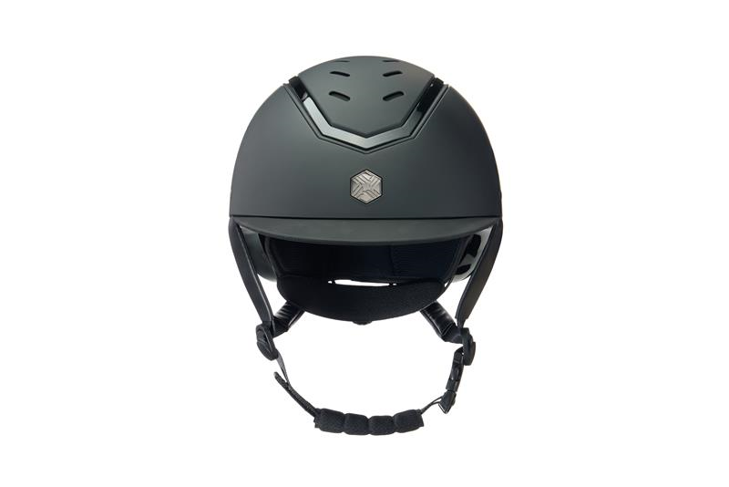 Charles Owen Kylo Riding Hat - Black Matt/Gloss