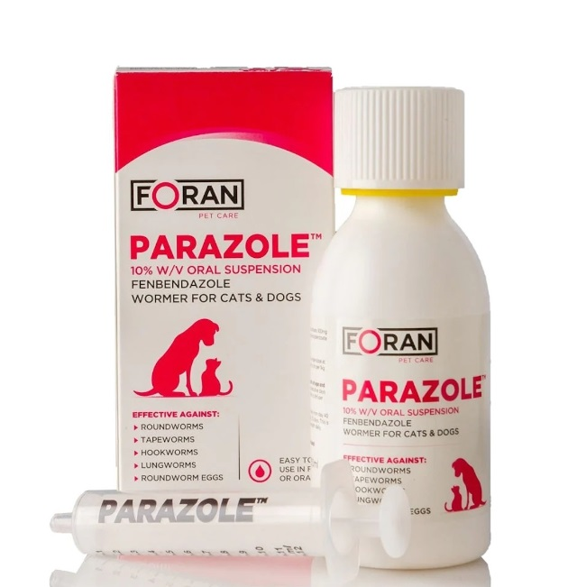 Foran Parazole Dog/ Cat Wormer 100ml