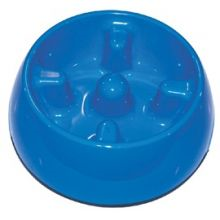 DOGIT GO-SLOW Bowl Blue Small