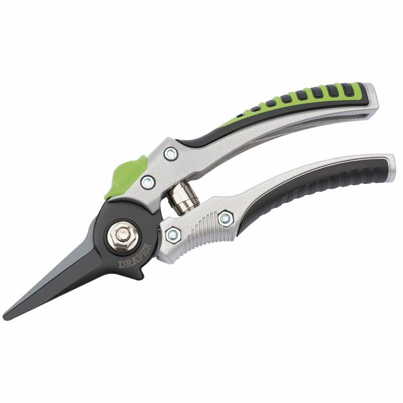 Non-Slip Pruning Secateurs 180mm