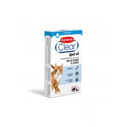 Bob Martin Clear SpotOn Flea Treatment for Cats