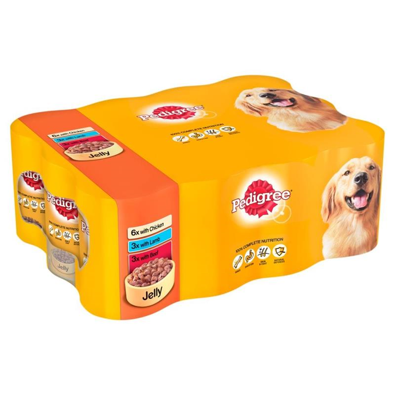 Pedigree Complete In Jelly 12x385g