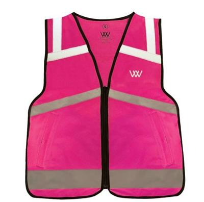 Woof Wear Hi Vis Riding Vest Pink