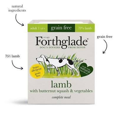 Forthglade Lamb & Veg G/F 395g