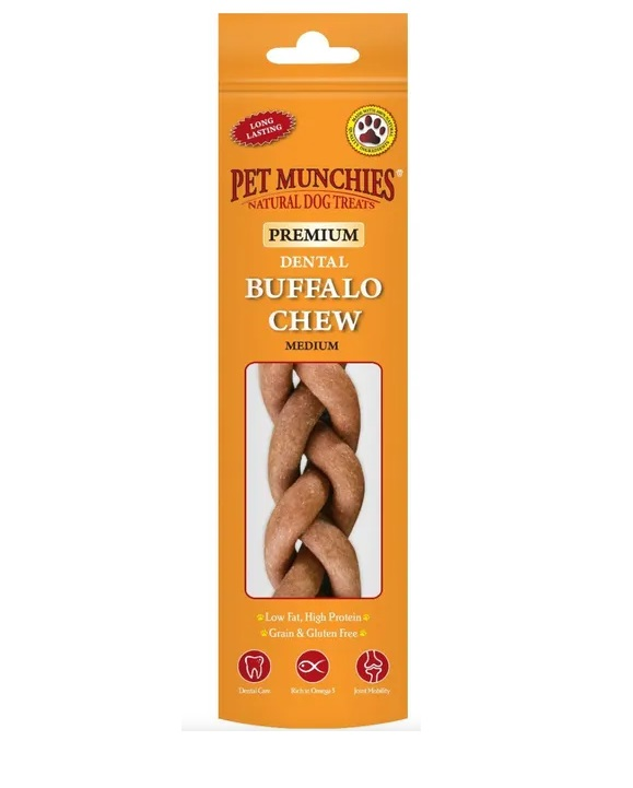 Pet Munchies Buffalo Chew Medium 55g