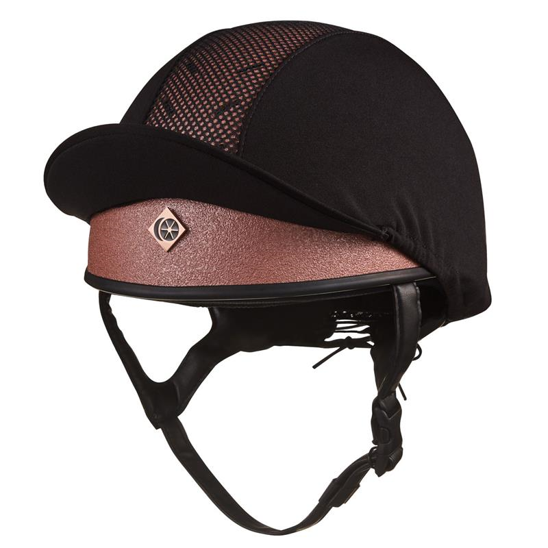 Charles Owen Pro II Plus Skull Hat - Gold