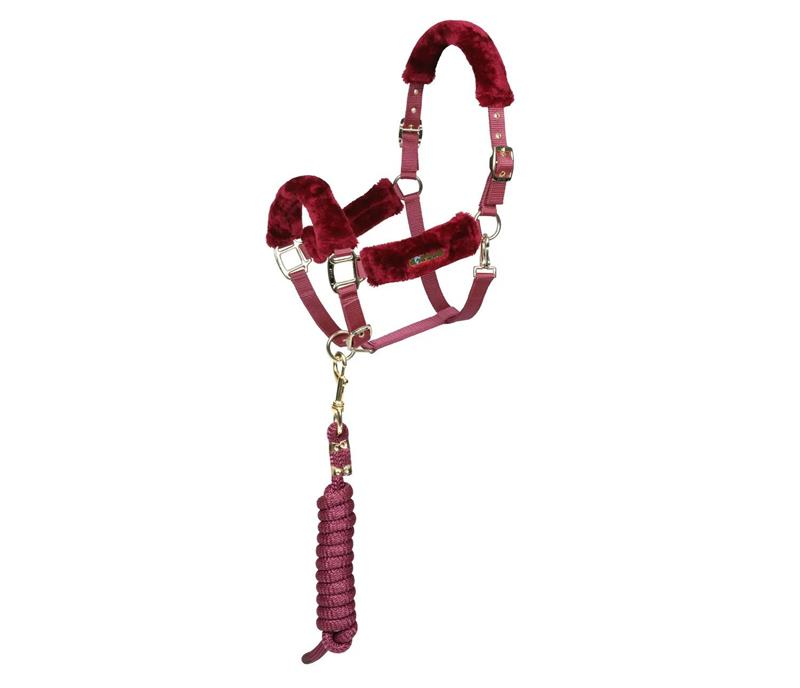ARMA Faux Fur Headcollar & Lead Rope