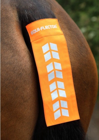 Equi-Flector Tail Strap Orange