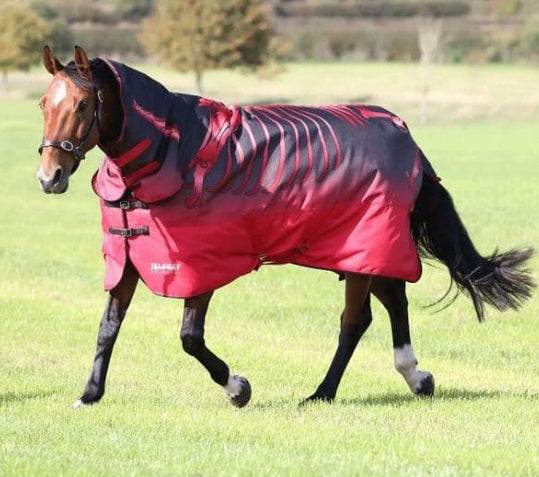 Tempest Original 200 Turnout combo Rug Red Skeleton (pony sizes)