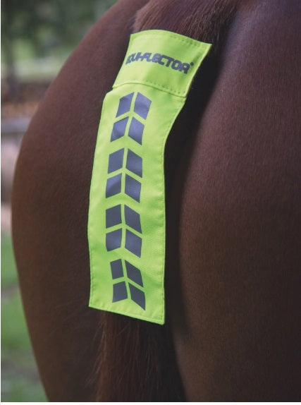 Equi-Flector Tail Strap Yellow