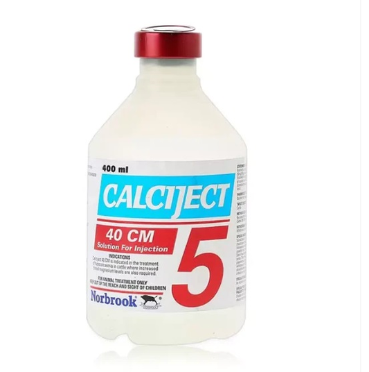 Norbrook Calciject 5 40 CM Soloution for Injection -400ml