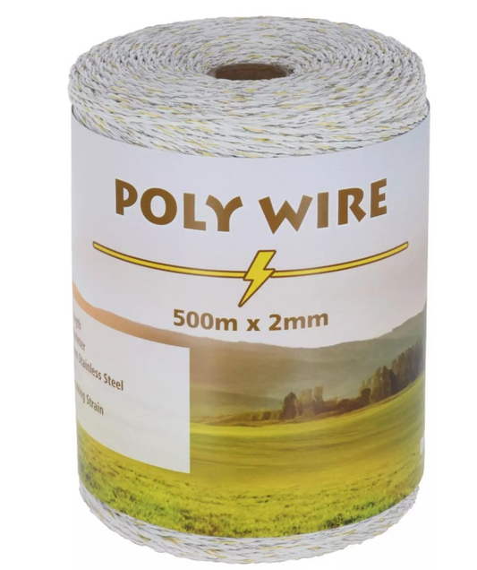 Downland Poly Wire 500m x 2mm