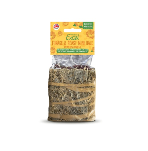 Burgess Excel Forage & Feast Mini Bale With Marigold