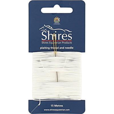 Shires Plaiting Thread White