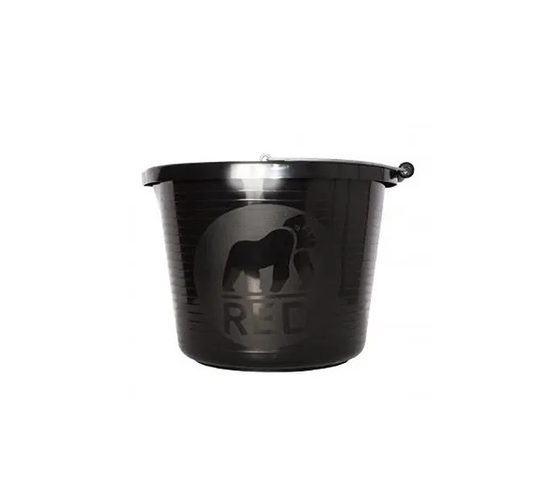 Red Gorilla Premium Black Bucket 15L