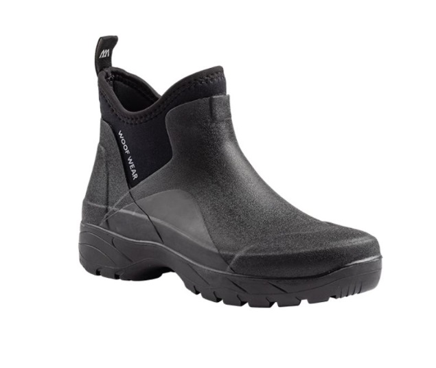 Woof Wear Short Work Boot Black