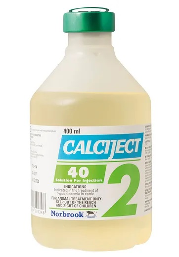 Norbrook Calciject 40 (2) Soloution for Injection 400ml