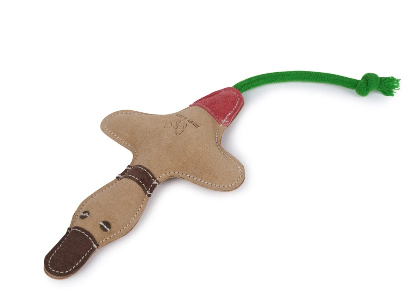 Digby & Fox Leather Duck Toy