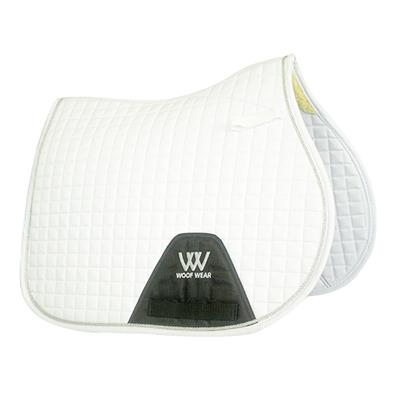 Woof Wear GP Saddle Cloth White Full