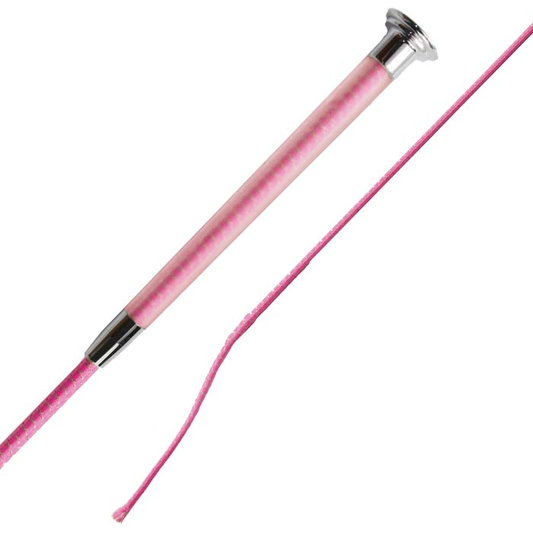 Woof Wear Hi Vis Riding Whip Pink 100cm