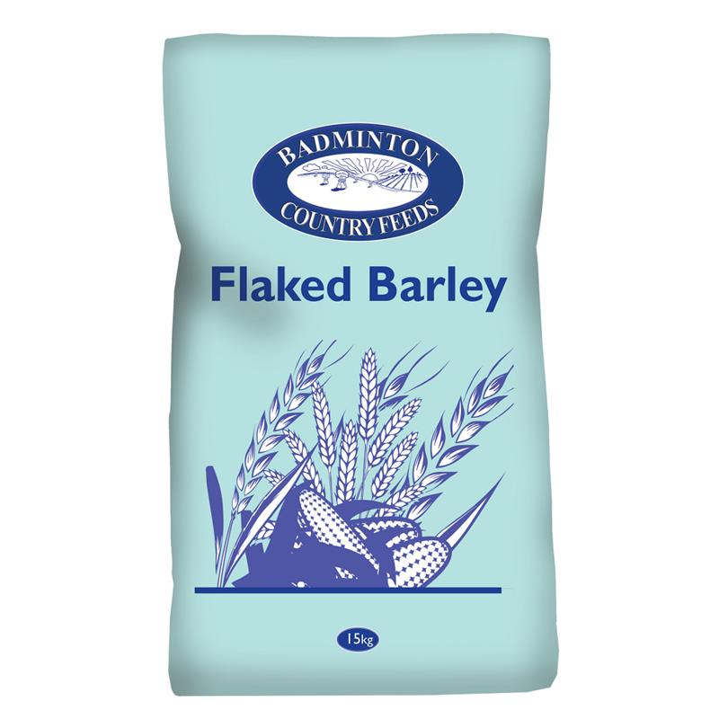 Badminton Feeds Flaked Barley 15kg