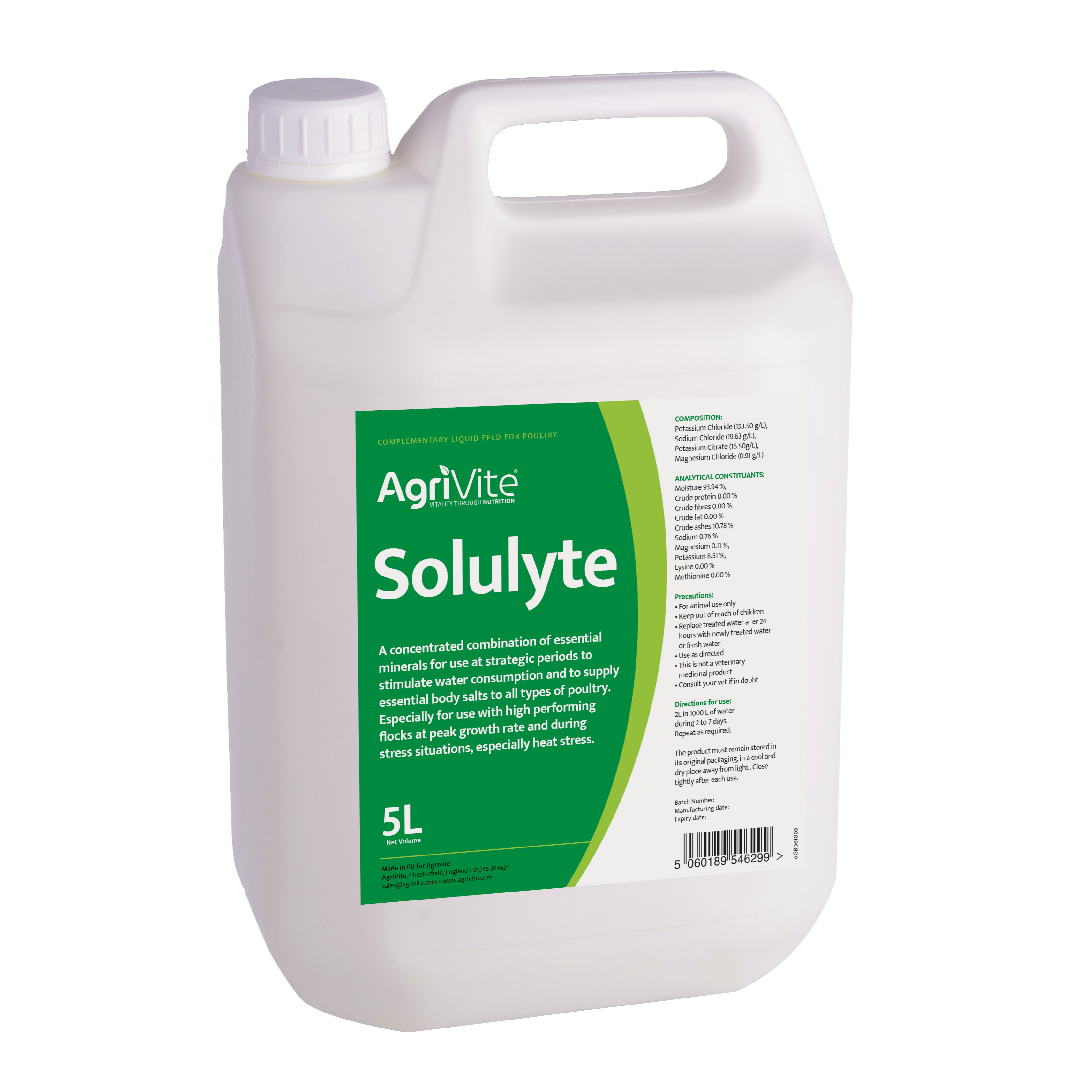 AgriVite Solulyte 5 Litres