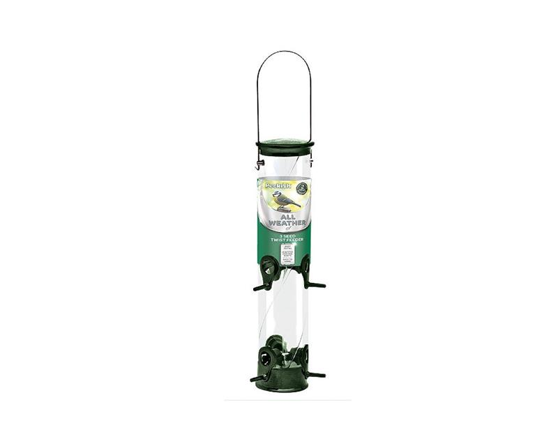 Peckish All Weather 3 Seed Twist Feeder