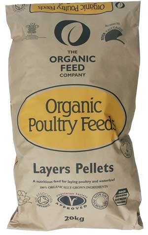 The Organic Feed Company Layers Pellets 20kg