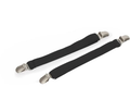 Shires Elastic Jodhpur Clips Black