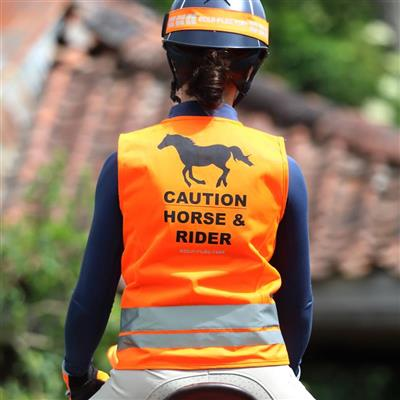 Equi-flector Safety Vest Orange - Child XXS