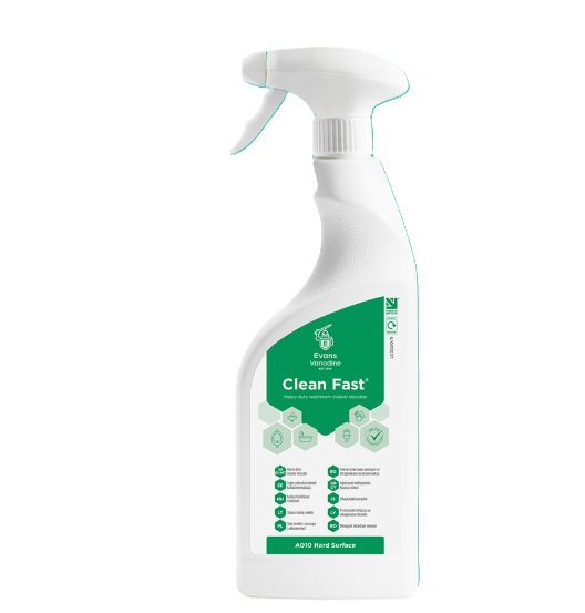 Evans Vanodine Clean Fast 750ml