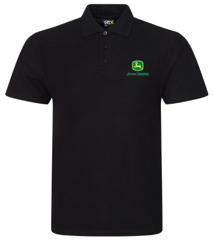 John Deere Polo BLACK