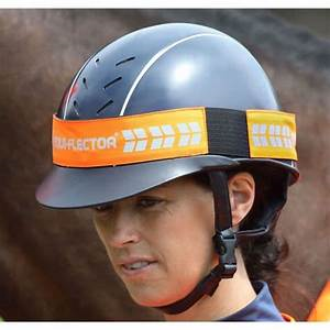 Equi-Flector Hat Band Orange