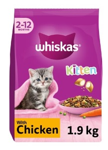 Whiskas Chicken Kitten 1.9kg