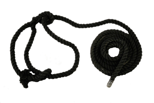 Cotton Cattle Halter Black