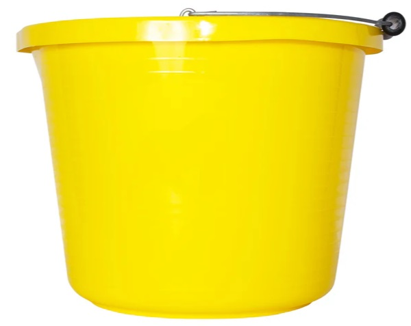 Red Gorilla Premium Bucket Yellow 15 Litres