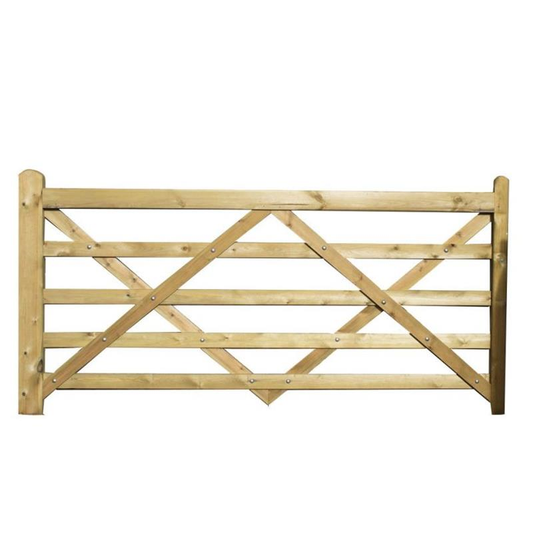 10ft Wooden Field Gate
