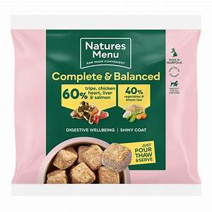 Natures Menu Complete & Balanced 60/40 Tripe & Chicken 1kg