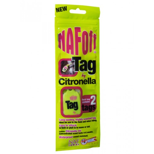 NAF Citronella Tag x 2