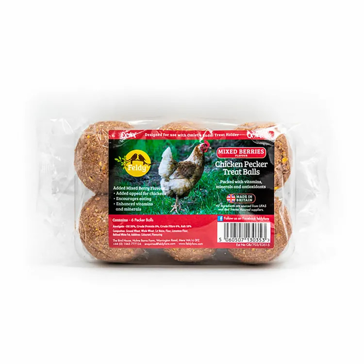 Feldy Chicken Treat Balls Berry