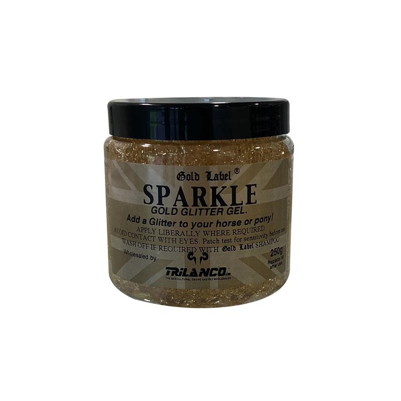 Gold Label Sparkle Gold Gel 250g