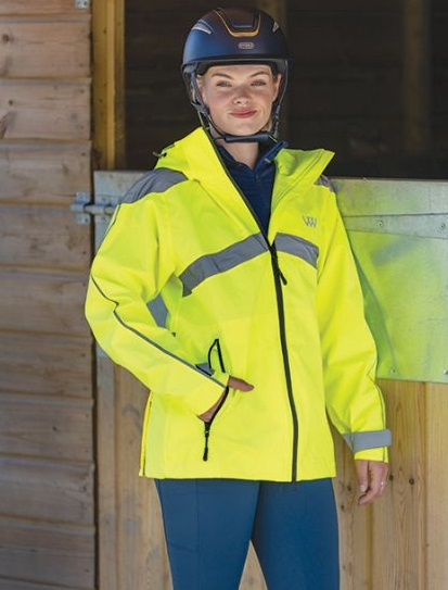 Woof Wear All Season Waterproof Jacket- Hi Vis Yellow