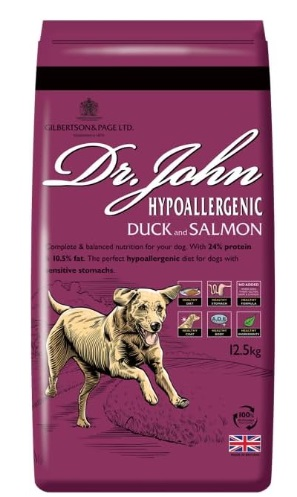 Dr John Hypoallergenic Duck and Salmon 12.5kg