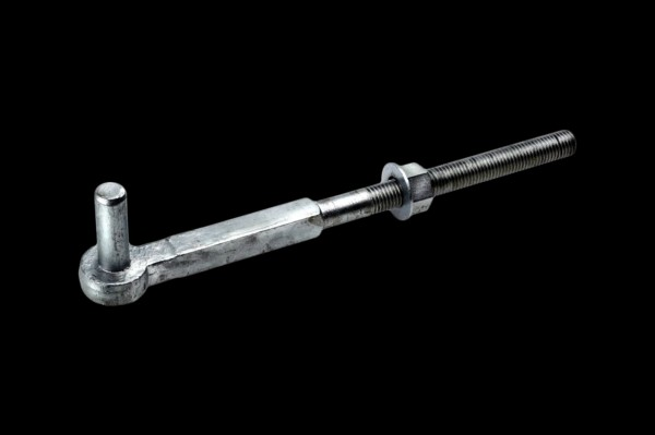 Eliza Tinsley 8.5 inch x 3/4 inch Pin Galvanised Hook To Bolt