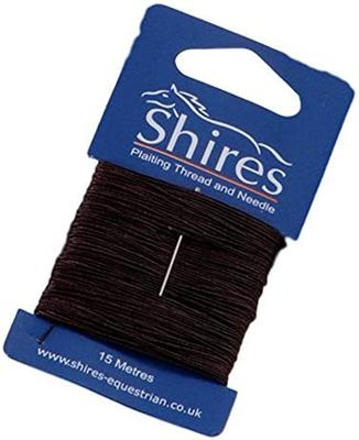 Shires Plaiting Thread Black
