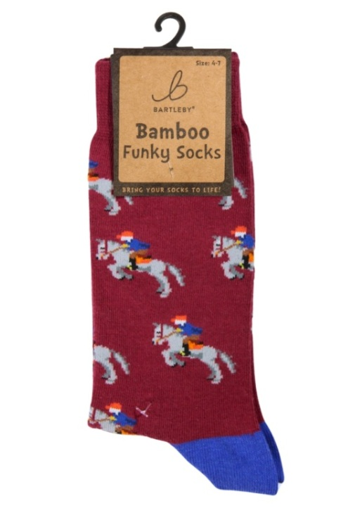 Bamboo Funky Socks Horse and Rider (4-7)